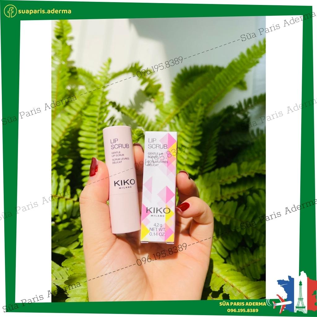 Tẩy da chết cho môi Kiko Lip Scrub mẫu mới nhất năm 2021_Sữa Paris Aderma