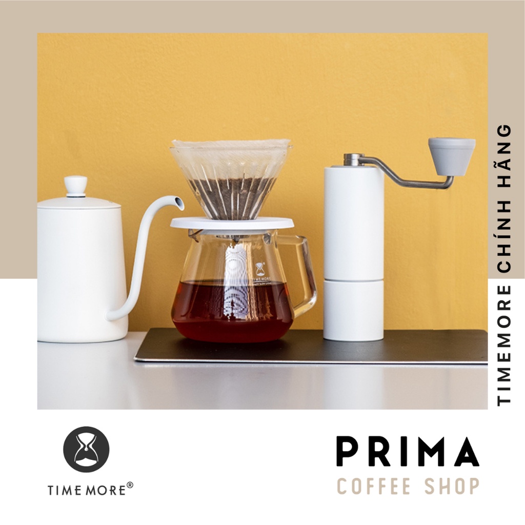 Bộ pha cà phê Pour Over C2 TIMEMORE (Fish Pure) [CHÍNH HÃNG]