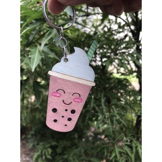 Móc khóa trà sữa