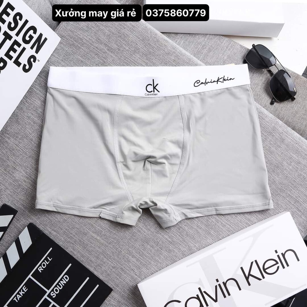 Quần sịp nam thun lạnh cao cấp, quần lót nam kiểu dáng boxer, sịp đùi thoáng mát