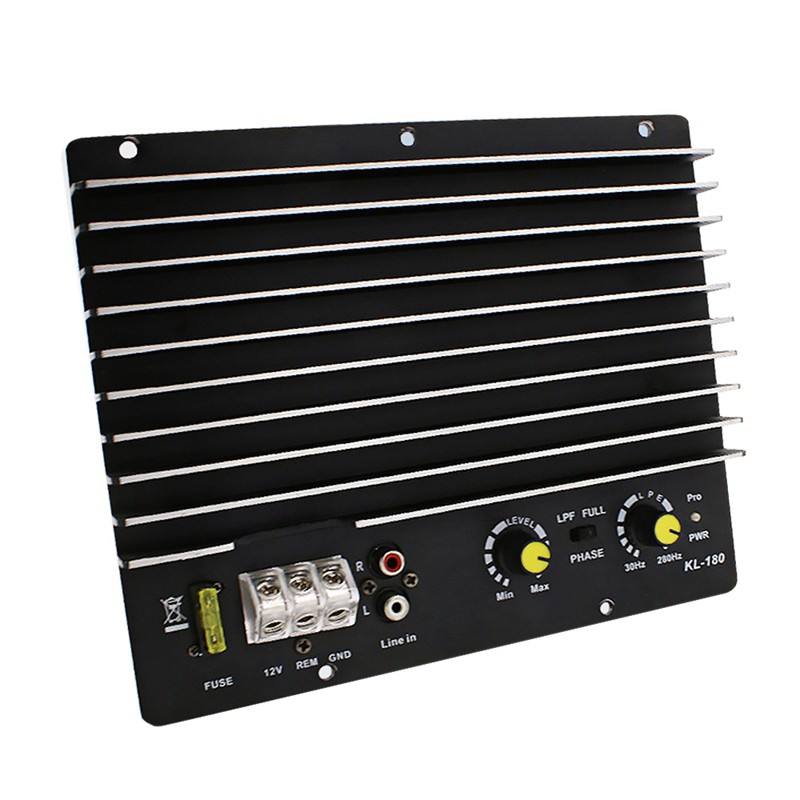Bo mạch khuếch đại âm thanh siêu trầm1200w Kl-180 cho xe hơi