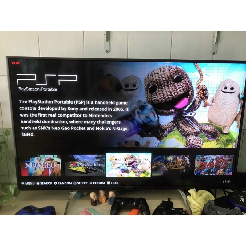 Máy chơi game PSP PS1 NESSNES... BOX GAMING HDMI có LED new fullbox kèm 1 tay game không dây, kèm sẵn thẻ nhớ 32gb ... .