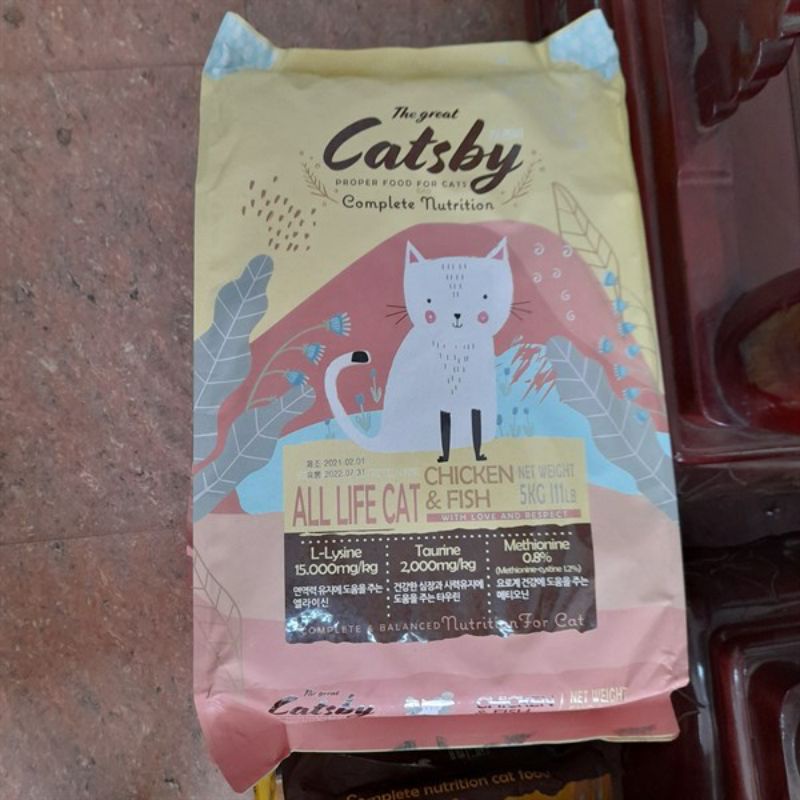 Combo 5kg thức ăn mèo