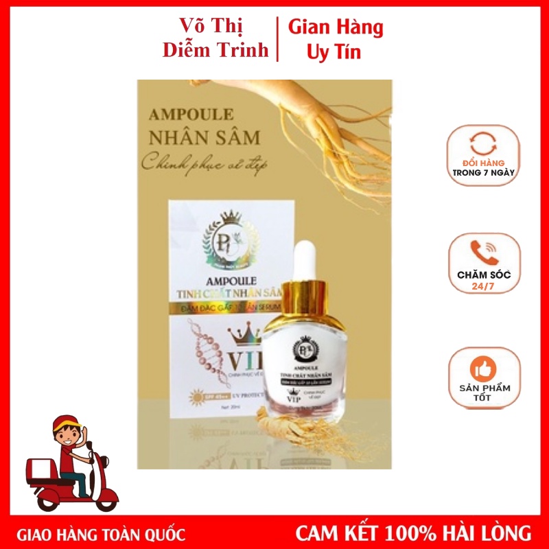 Tinh Chất Dưỡng – Serum Huyết Thanh Nhân Sâm