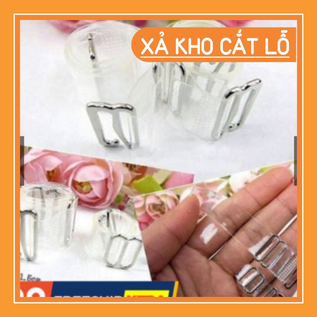 Sỉ 2 Dây Áo Trong Suốt Sợi Dẹt Hàn Quốc AL33 Rẻ Nhất Thị Trường