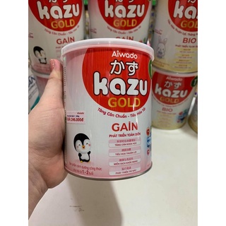 Sữa bột aiwado kazu gain gold 350g