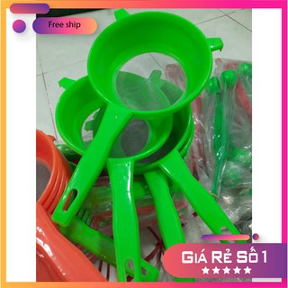 FREESHIP Rây bột nhựa, rây lọc thực phẩm cán nhựa 14cm -THSHOP