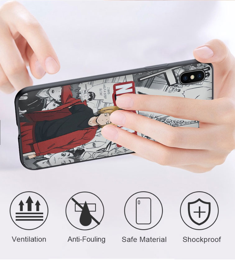 Mềm Ốp Điện Thoại Silicon Họa Tiết Hoạt Hình kenma kozume haikyuu Cho iphone 7 8 plus 6 6p 6s plus 5 5s se 2020 a071
