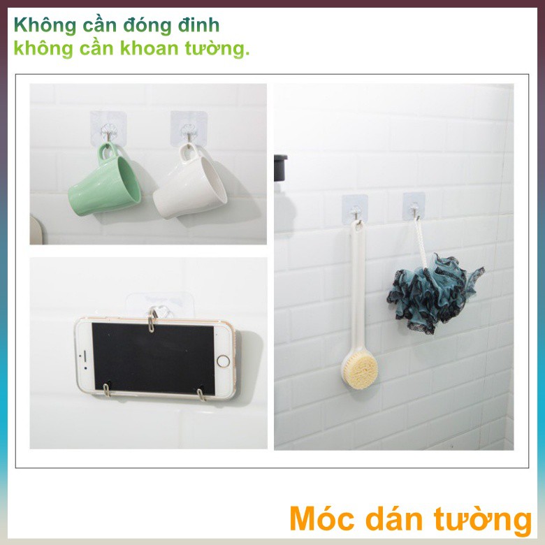 Móc Dán Tường Chịu Lực Siêu Dính Siêu Tiện Lợi Đẹp ✯ 1 Móc Jenny28.Shop