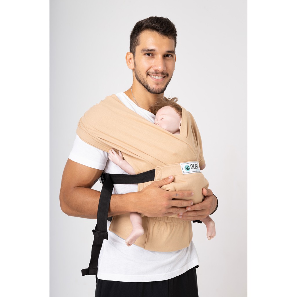 Địu vải BUBI Gen 3 - Be - Cotton 100%