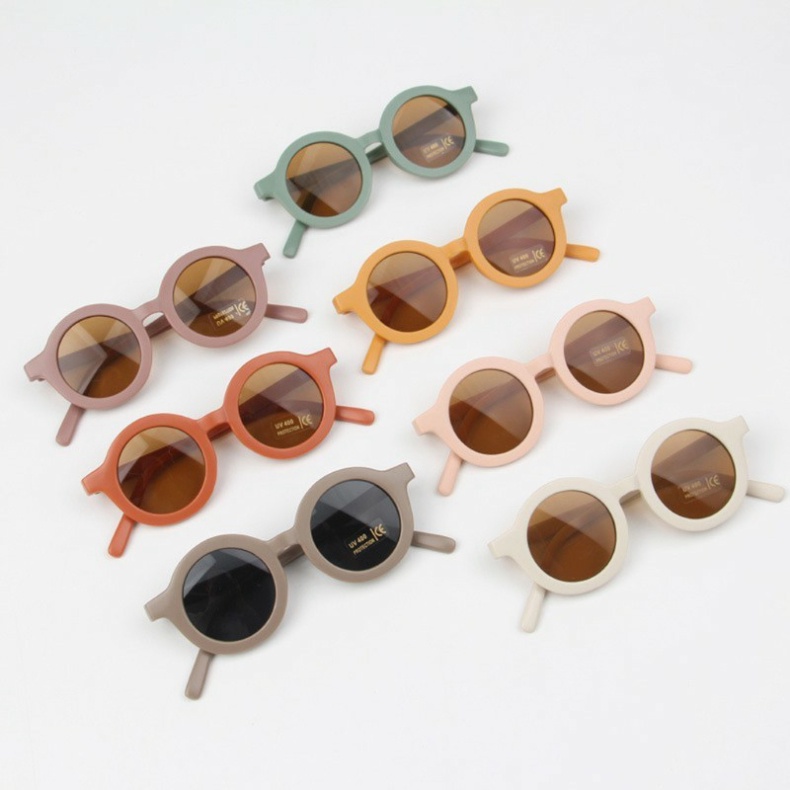 Kính cho bé 🍒 FREESHIP🍒 Kính mát màu Pastel cho bé trai bé gái cho bé 2 tuổi- 5 tuổi