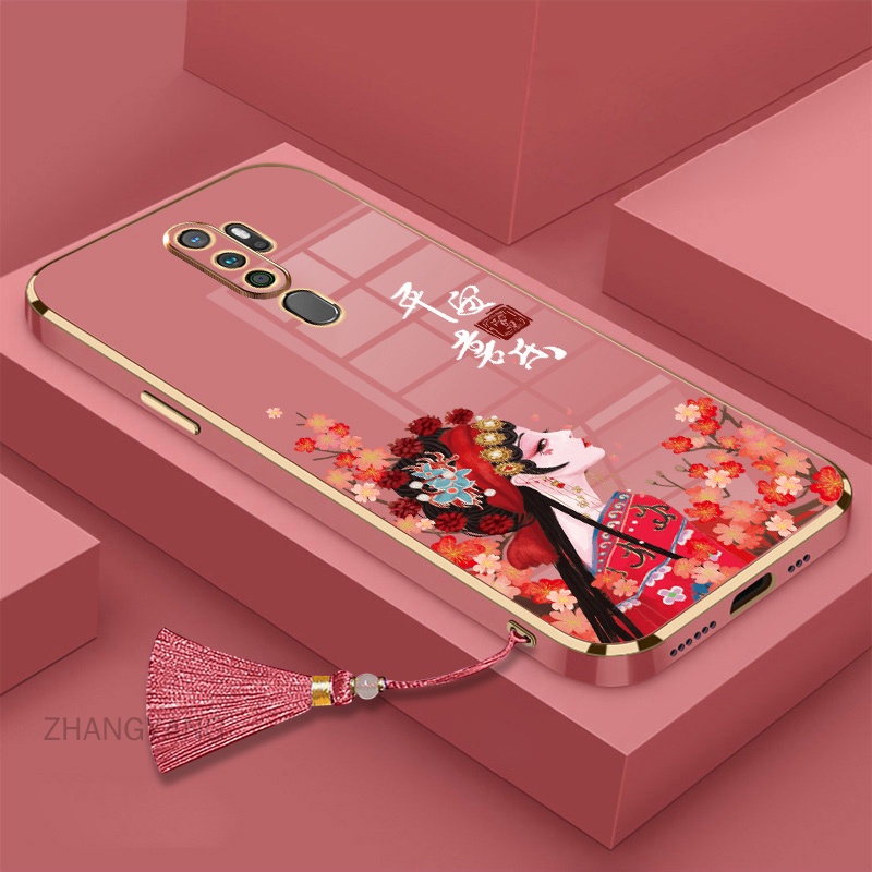 Ốp Điện Thoại TPU Silicon Mềm Viền Thẳng Có Dây Đeo Cho Redmi 10 Redmi 9 Redmi 8 Redmi 7 Redmi 8a