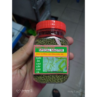Thức Ăn Cá Dạng Viên Tăng Màu Cá(Thành Phần Tảo SPIRULINA)