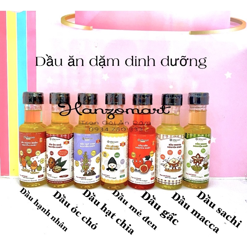 Dầu ăn dặm cho bé từ 6m+