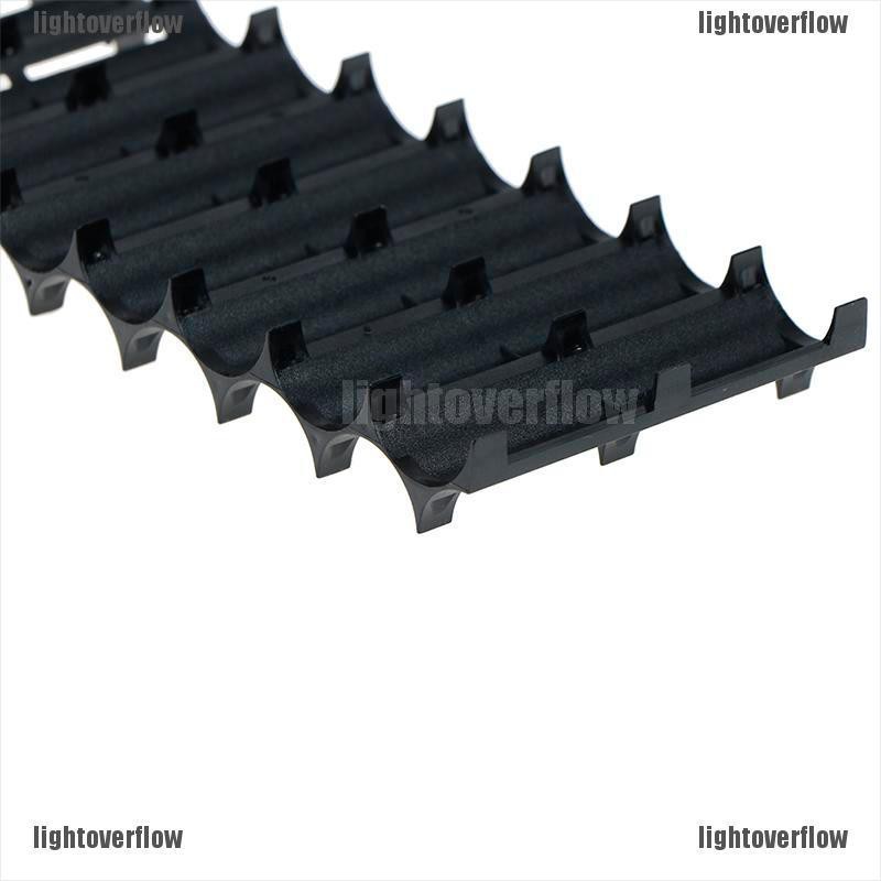 Set 1 10 Giá Đỡ Pin 18650 Hình Trụ Bằng Nhựa Tiện Dụng