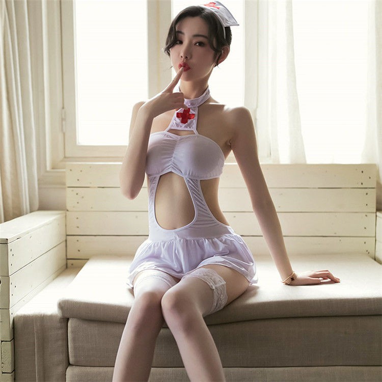 Set Đồ Cosplay Sexy Nữ Y Tá Gợi Cảm QQ176