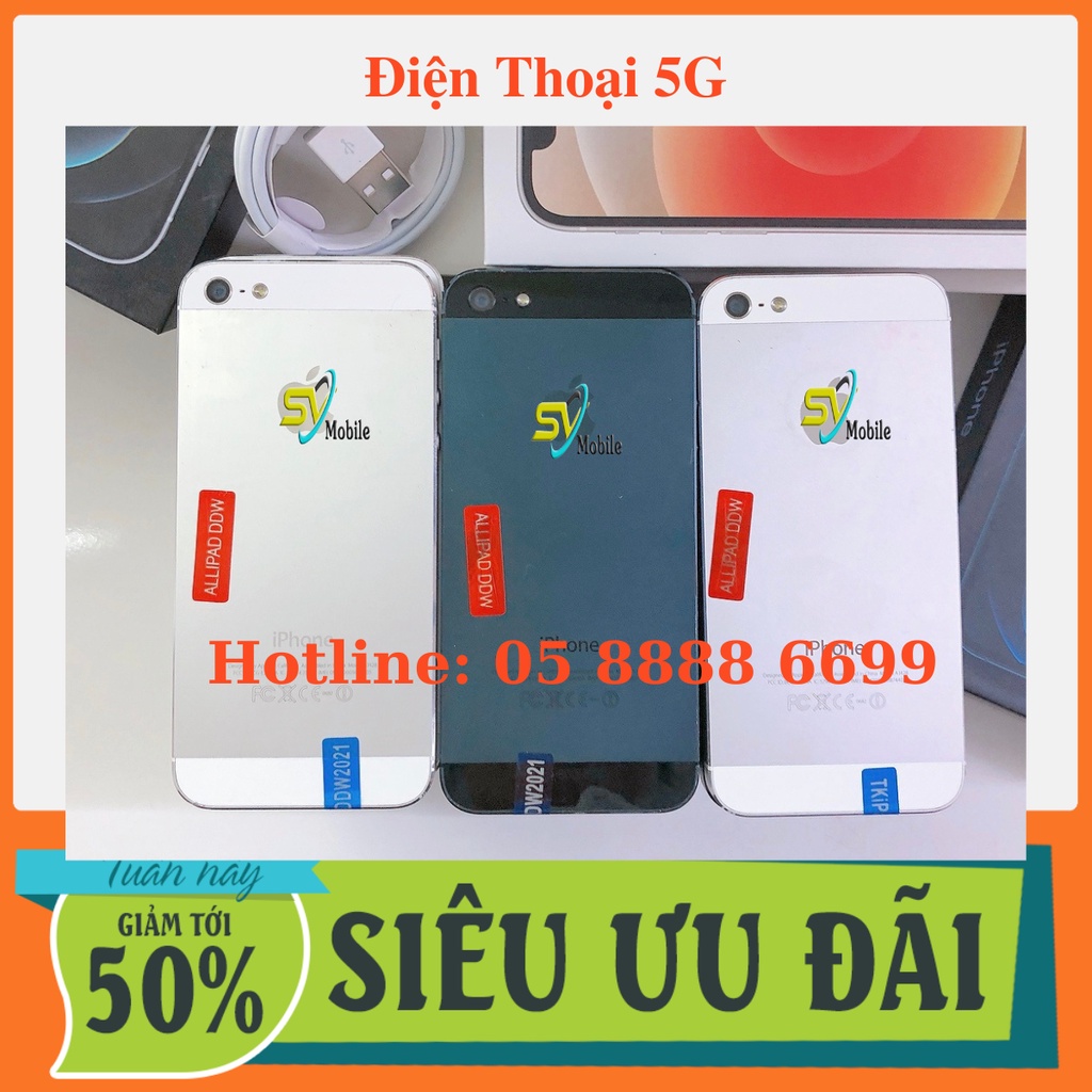 Điện thoại 5G lock và quốc tế Bộ nhớ 16/32/64GB Tặng phụ kiện khi mua máy.