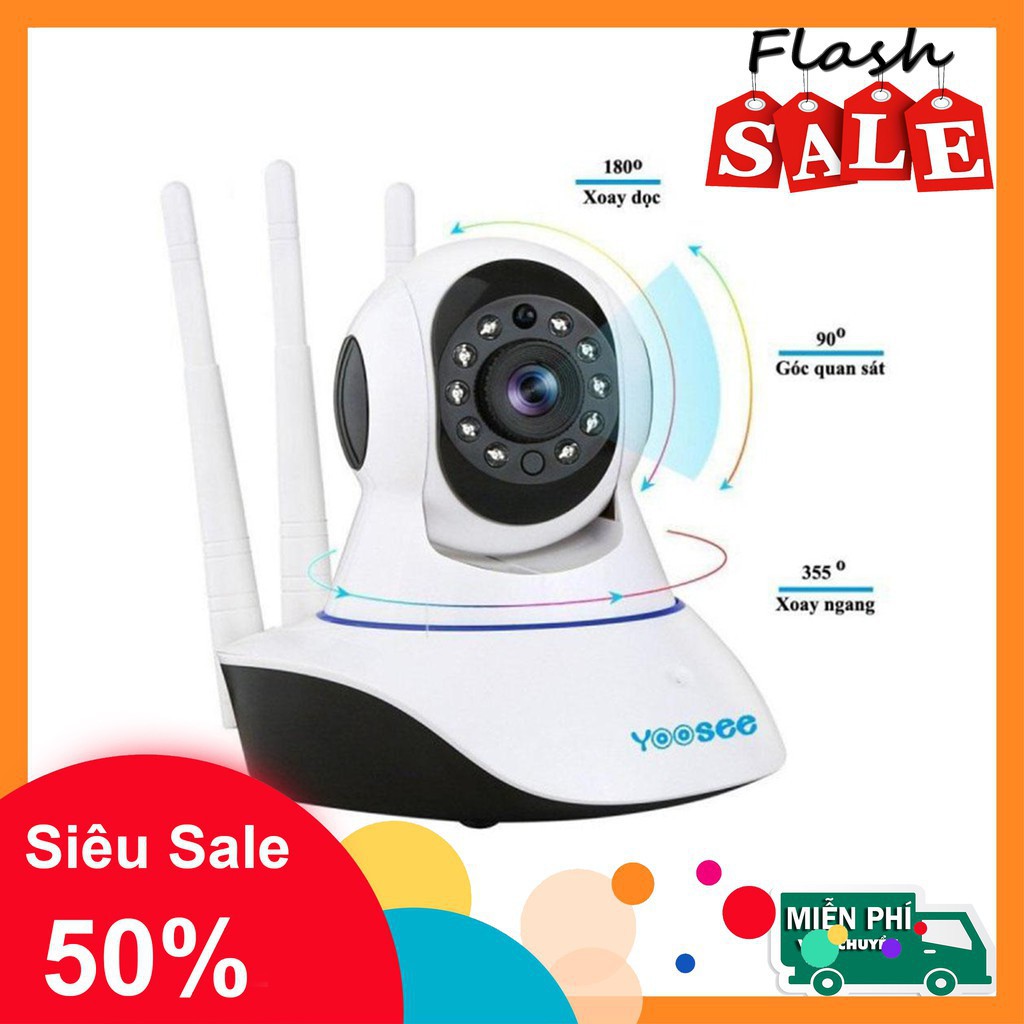 ✔️ Xả kho giá sốc -  camera 3 râu,Camera yoosee 3 Râu 1080p, Bảo vệ an toàn cho gia đình bạn - uy tin 1 đổi 1