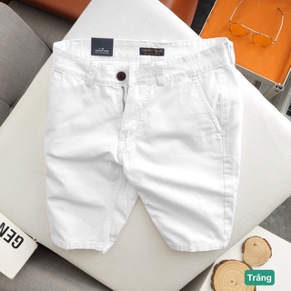 Quần Short Ngắn Đùi Kaki Nam Xám Trắng Quảng Châu Cao Cấp Nhiều Màu T118