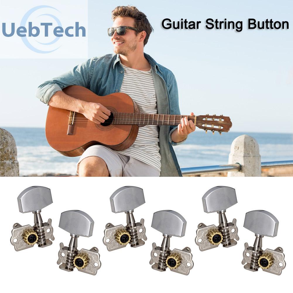 Set 6 Núm Vặn Điều Chỉnh Dây Đàn Guitar Acoustic 3L 3R