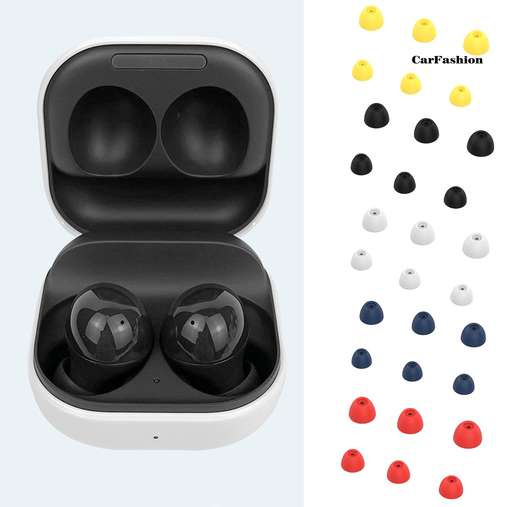 Set 3 Cặp Nút Tai Nghe Nhét Tai Giảm Tiếng Ồn Bằng Silicon Thiết Kế Tiện Lợi Dễ Dùng Cho Samsung Galaxy Buds 2