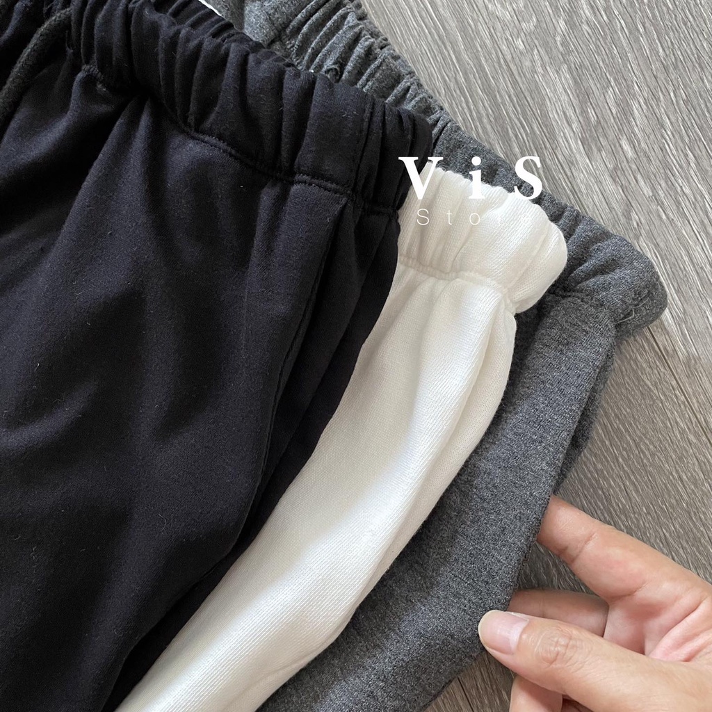 QUẦN JOGGER NỮ CHẤT NỈ DA CÁ LƯNG CHUN