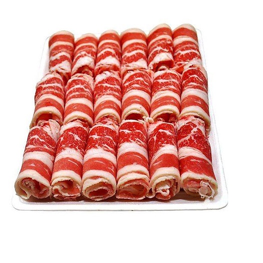(Giao HCM) Thịt Ba Rọi Bò Mỹ đông lạnh làm thịt nướng lẩu khay 300g