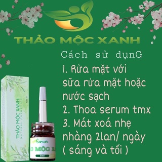 Serum thảo mộc xanh 3 lọ