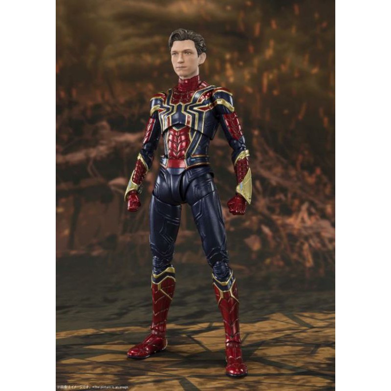 MÔ HÌNH NHÂN VẬT SHF IRON SPIDER FINALL BATTLE VER( AVENGER END GAME)