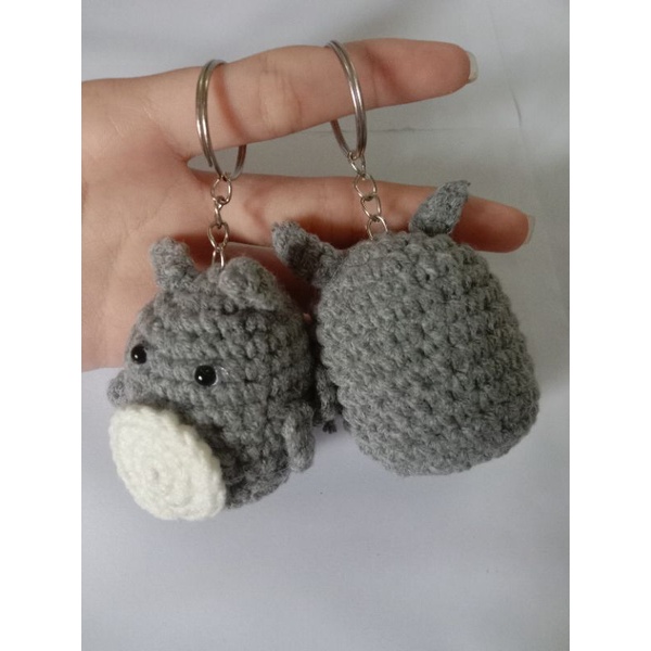MÓC KHOÁ TOTORO LEN HANDMADE