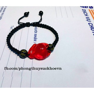Vòng Tay Dây Vải Hồ Ly Đỏ