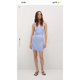Đầm body MNG hở lưng dư xịn