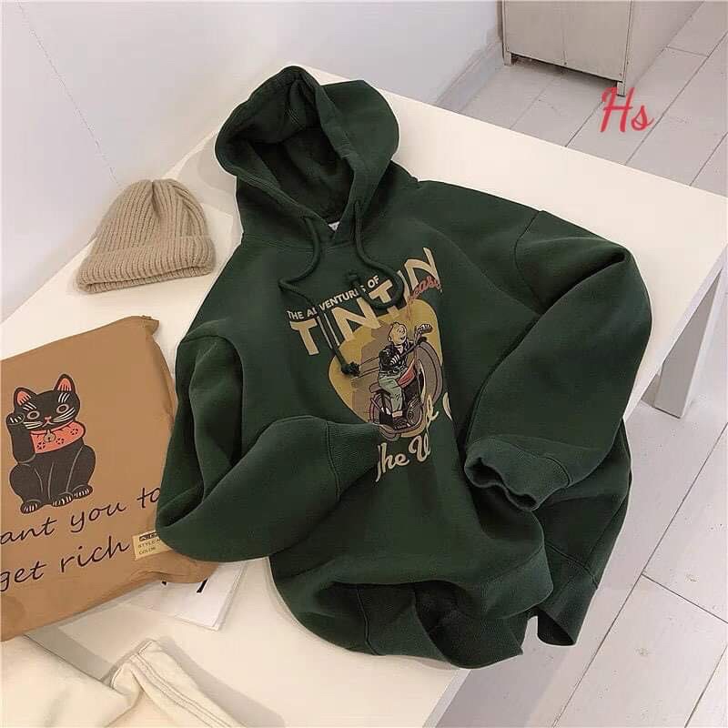 Áo hoodie TIN TIN nỉ ngoại HSU1