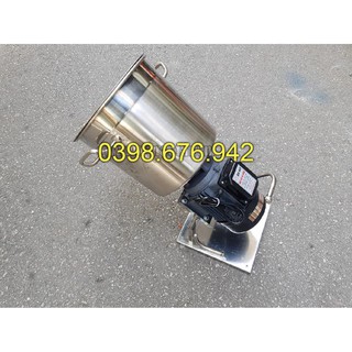 Máy xay rau má, xay dứa, xay thơm loại 3kg mẻ khung inox