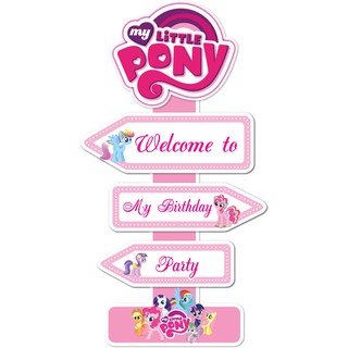 Cây welcome có sẵn chủ đề Pony