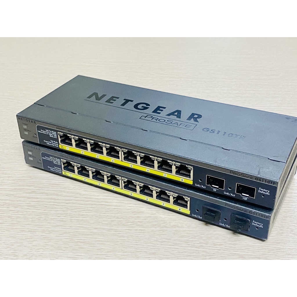 Bộ chia mạng Netgear GS110TP Smart Switch POE 8-Port 10/100/1000