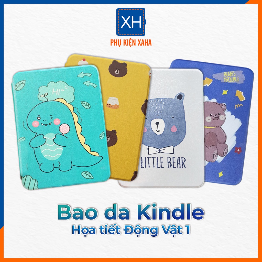 Bao da máy đọc sách Kindle Paperwhite 3/2/1 Amazon Hoạt Hình ANIME Ngộ Nghĩnh Dễ Thương - Phụ Kiện Xaha