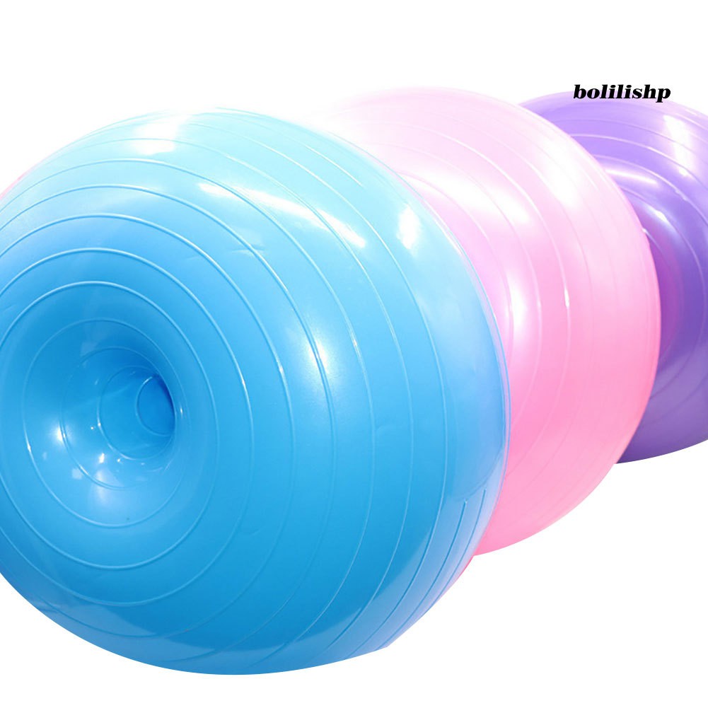 Bóng Bơm Hơi Tập Yoga Hình Bánh Donut 50cm