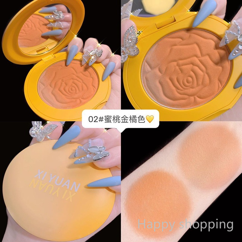 (Hàng Mới Về) Phấn Má Hồng Dạng Nén Xiyuan Trang Điểm Tự Nhiên | BigBuy360 - bigbuy360.vn