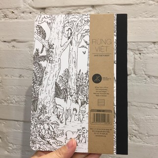 Sổ Tay Khai Trí - Rừng Việt (Kẻ Hàng)