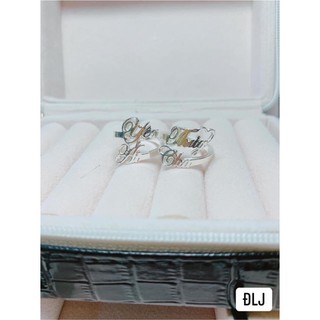 Nhẫn bạc ( khắc tên theo yêu cầu)