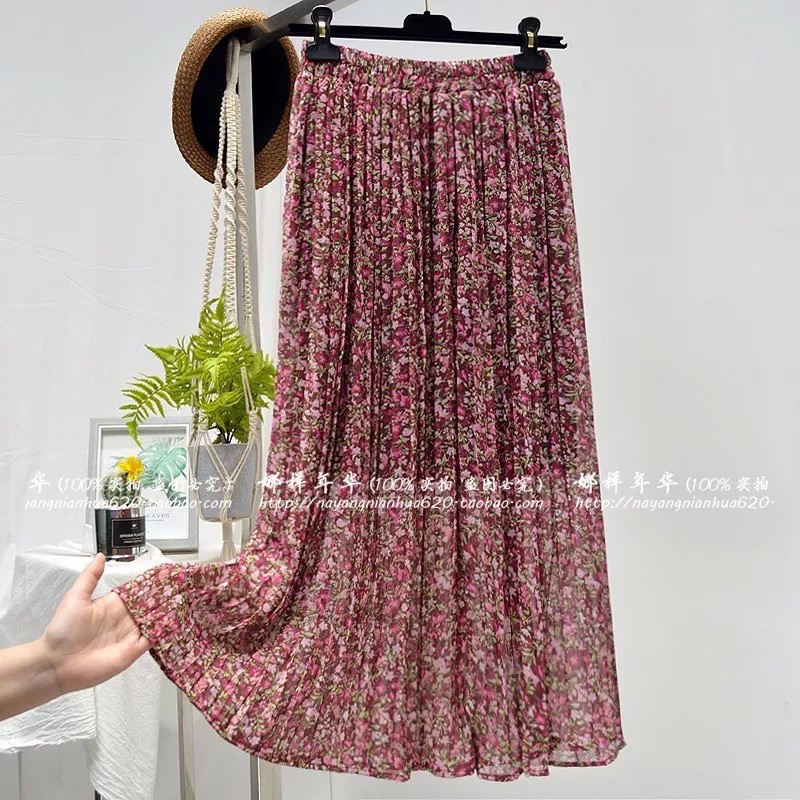 Chân váy hoa ❣️chân váy hoạ tiết ❣️chân váy xếp ly | BigBuy360 - bigbuy360.vn