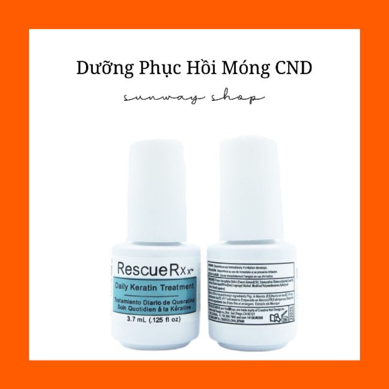 Dưỡng phục hồi móng nhanh CND mỹ