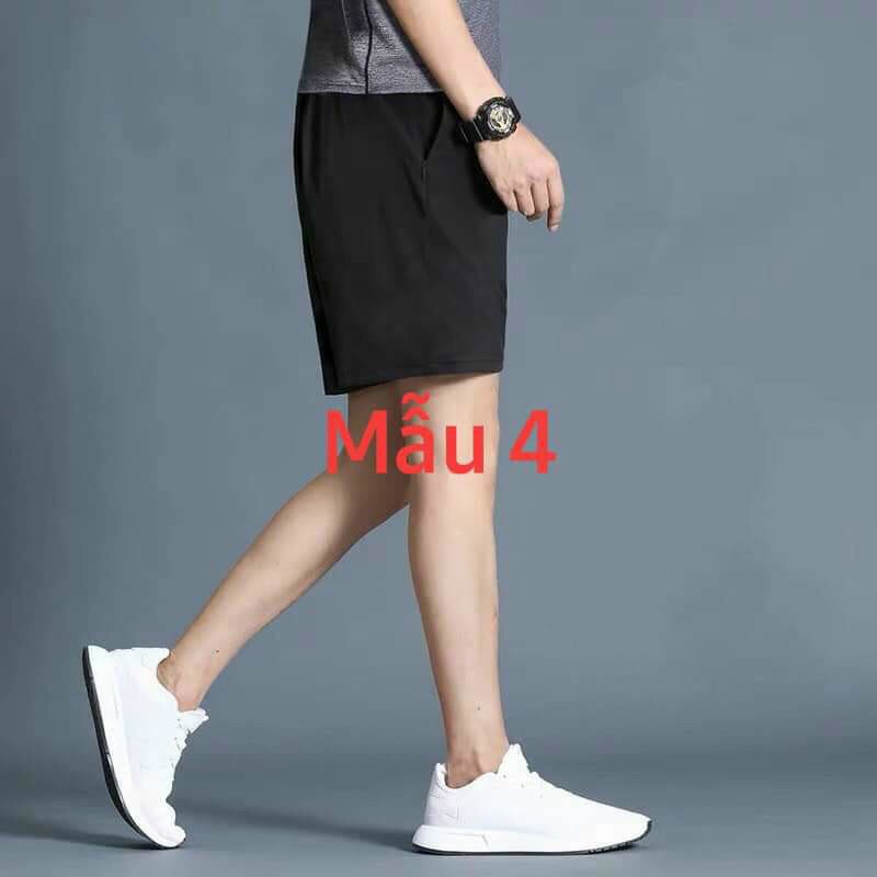 Quần short thể thao nam - quần đùi nam hàng poly thể thao thoáng mát thấm hút mồ hôi.TN