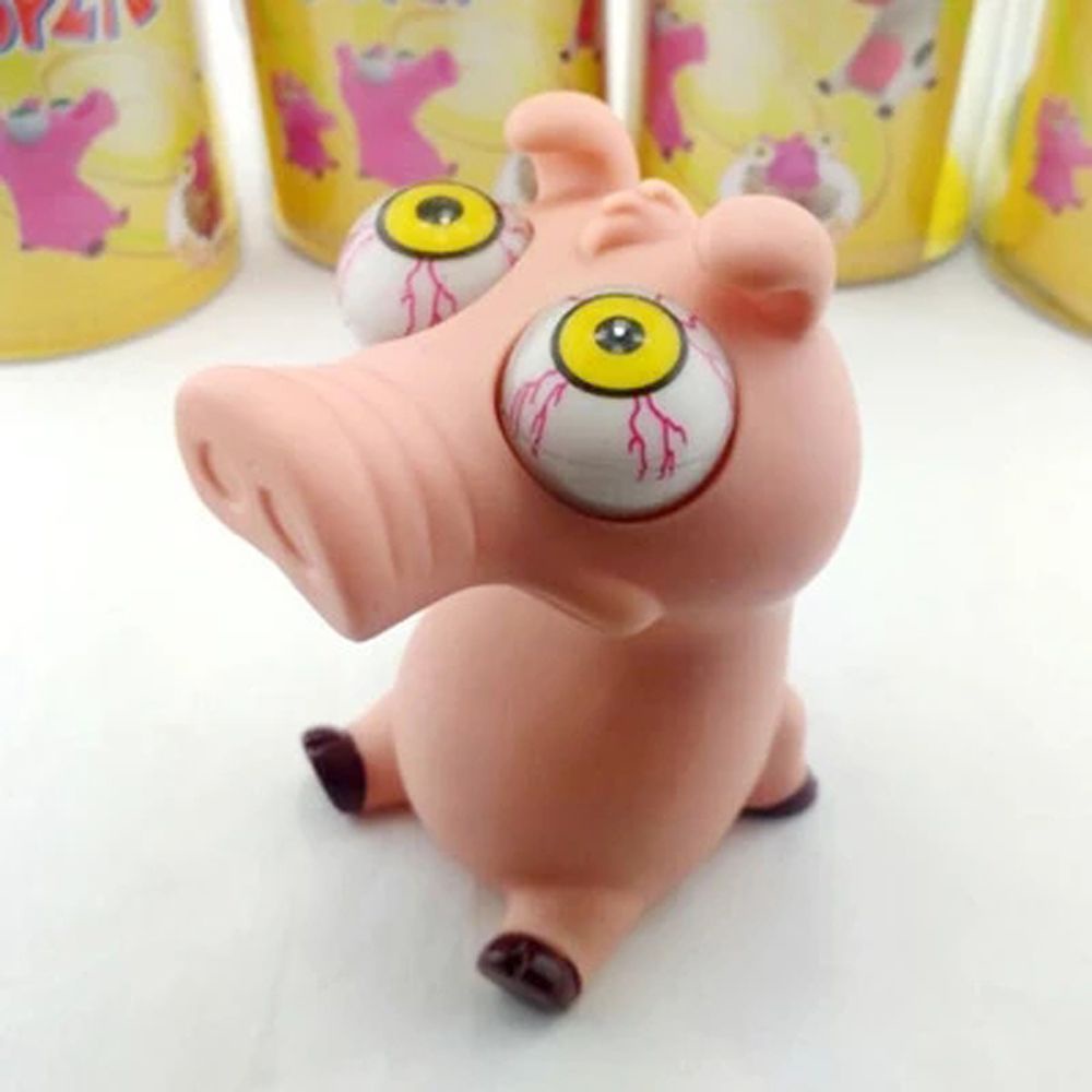 HARRIETT Adult Gifts Boom Out Eyes Doll Kids Toy Animal Squeeze Balls Squeeze Antistress Toy Panda Figure Stress Relief Toy Party Favors Cartoon Fidget Toy Funny Animal Poping Eyes