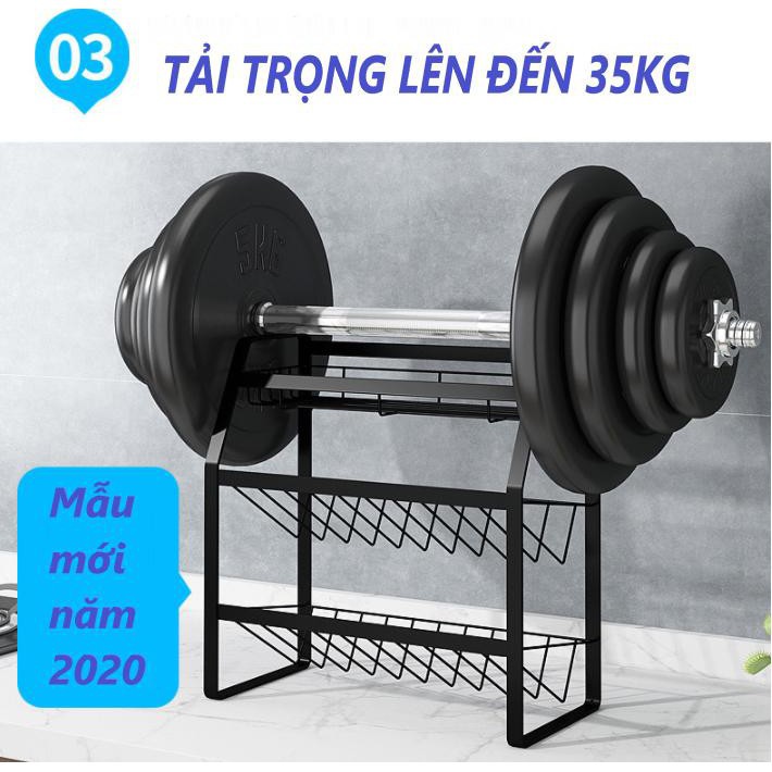 Kệ Gia Vị Nhà Bếp 3 tầng Nhập Khẩu thiết kế siêu Độc đáo