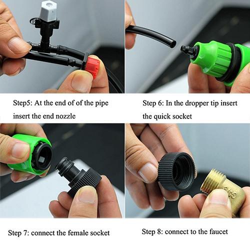 Bình Nước BK Kiểu Dáng Đơn Giản Hiện Đại✿ Hệ Thống Vòi Phun Sương Tưới Cỏ Chất Lượng Cao