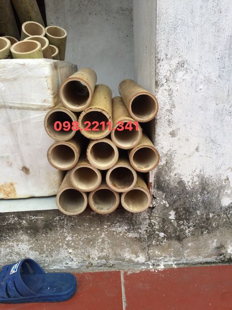 Ống trúc già làm lồng