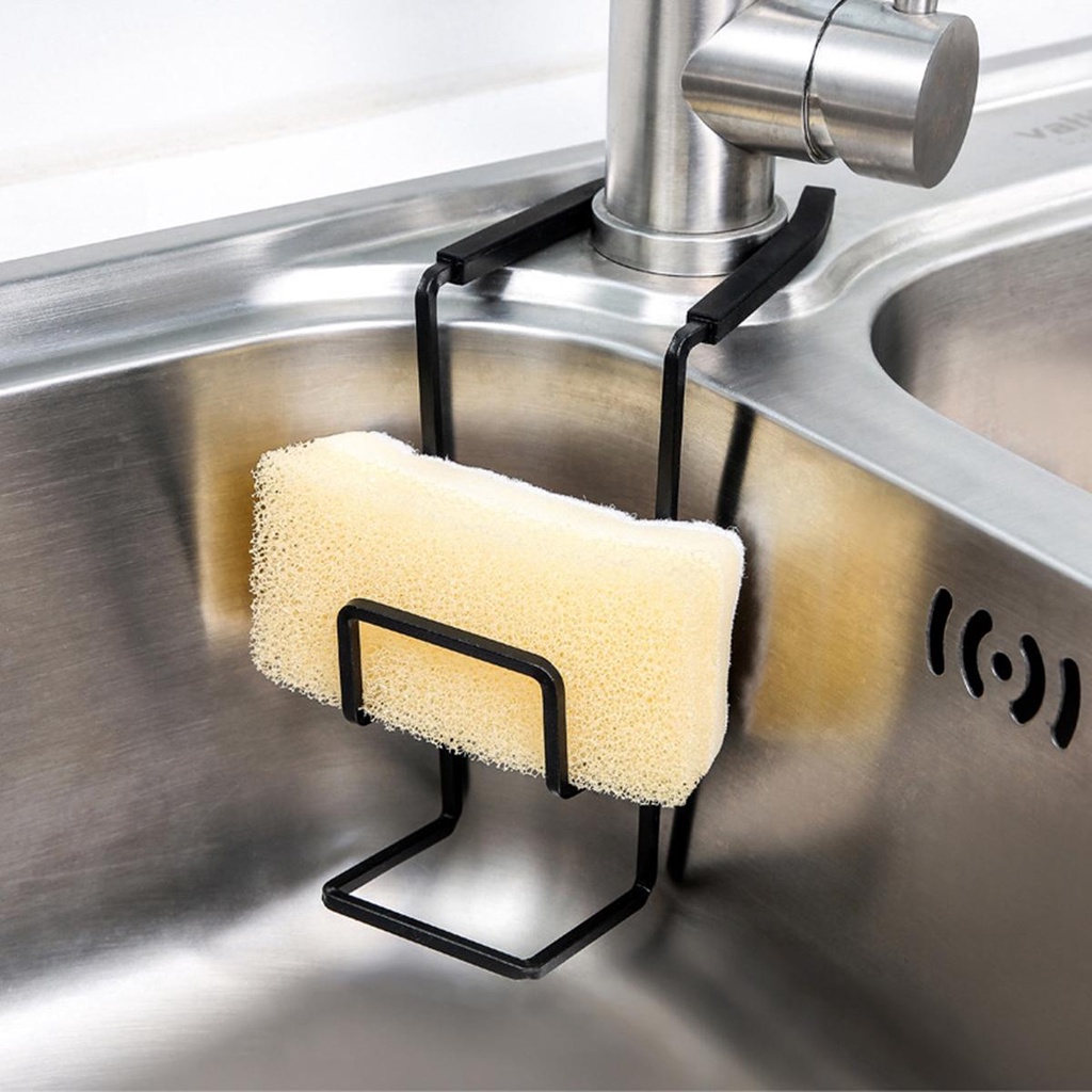 Giá Đỡ Bọt Biển Rửa Chén Bằng Kim Loại Tiện Dụng Cho Nhà Bếp