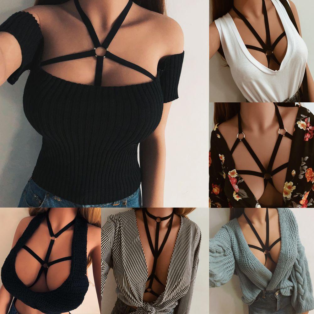 Me Dây Đai Áo Ngực Rỗng Gợi Cảm Mới